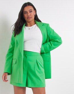 Simply Be Green Tailored Bermuda Short