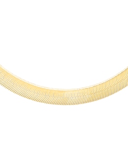 9ct Yellow Gold Herringbone Chain
