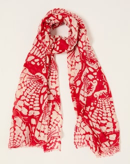 Fatface Shell Print Scarf