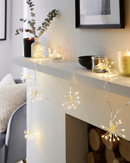 Starburst LED Christmas String Lights