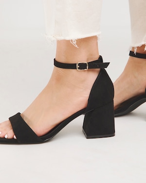 Barely There Heeled Sandals Ex Wide - Image 5