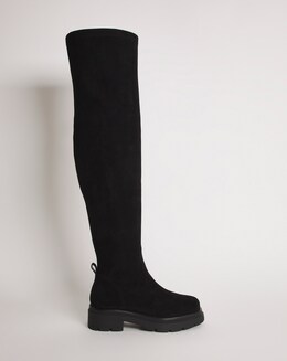 Gretel Stretch Over The Knee Boots Ex Wide Fit Super Curvy Calf