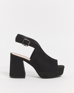 Goldie Scoop Front Shoe Boots Ex Wide Fit