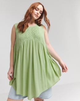 Joe Browns Curious Crochet Crinkle Tunic