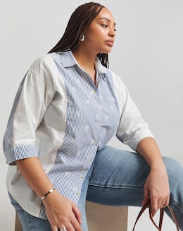 Joe Browns Cotton Statement Stripe Shirt