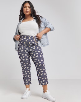 Joe Browns Dots and Daisies Crop Trouser