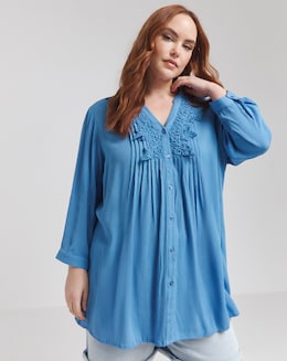 Joe Browns Favourite Longline Crinkle Blouse