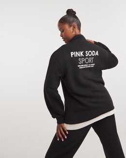 Pink Soda Retreat Quarter Zip