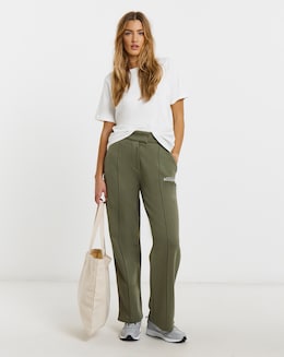 Gym King Powered by Belief Straight Jogger