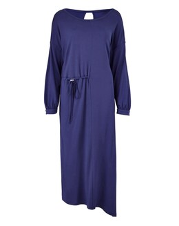 Asymetric Draw cord Stretch Dress