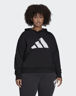 adidas FI Three Bar Hoodie Plus Size