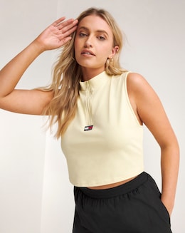 Tommy Jeans Badge 1/4 Zip Top