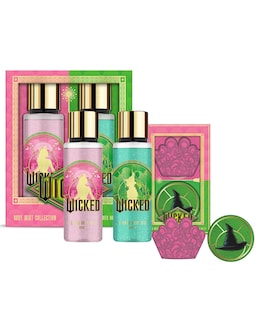 Wicked 2 x 100g Bath Fizzer &amp; Shimmer Body Mist duo