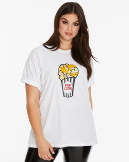 AX Paris Curve PopCorn Tee
