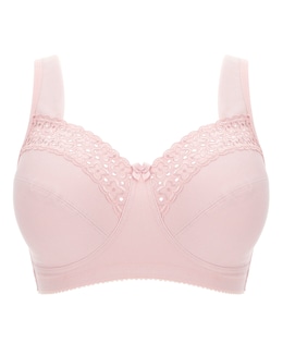 Miss Mary Broderie Anglaise Cotton Non Wired Bra