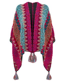 Joe Browns Get Close Tassel Wrap Poncho
