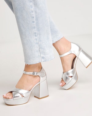 Cross Platform Heeled Sandals Standard - Image 1