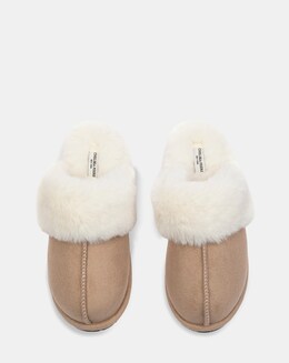 Chelsea Peers Cuffed Suedette Slipper