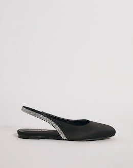 Grace Diamante Detail Shoes Wide Fit
