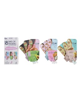 Skin Treats 18 Days Of Masking - Clay Face Masks