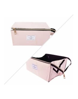 The Flat Lay Co. Makeup Box Bag -  Blush Pink