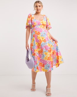 Nobody's Child Dee Dee Midi Dress - Image