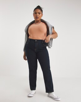 24/7 Indigo Straight Leg Jeans made with Organic Cotton