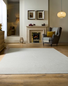 My Mat Sculptured Washable Waffle Texture Rug