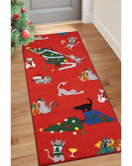 Festive Cats Runner