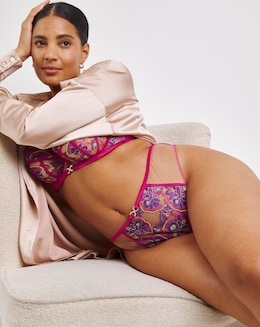 Ann Summers Passion High Waist Brazillian Bright Pink