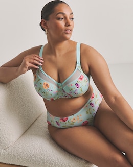 Goddess Kayla Full Cup Wired Bra Blue Haze