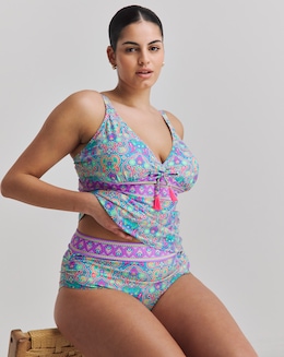 Joe Browns Paradise Cove Non Wired Tankini Top Multi