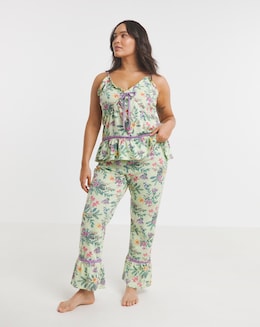 Joe Browns Garden Craft Cami Pyjama Set Floral Print