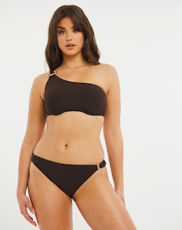 Serengeti One Shoulder Bikini Top