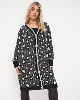 Lovedrobe Leopard Print Cardigan