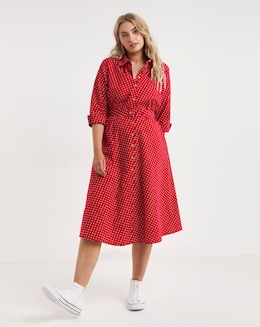 Joe Browns The Erin Midi Shirt Dress
