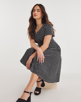 Joe Browns The Peggy Polka Dot Midi Dress