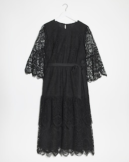 Joanna Hope Structured Lace Dress - Image