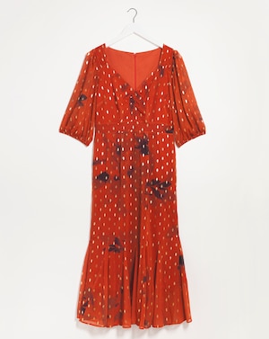 Joanna Hope Metallic Dobby Maxi Dress - Image 2