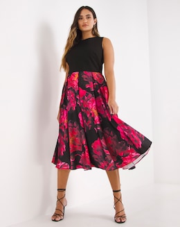 Joanna Hope Print Prom Dress