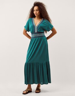 Monsoon Jacqui Jersey Midi Dress - Image