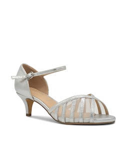Paradox London Evelyn Wide E Fit Heeled Sandal