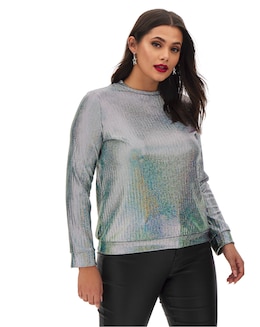 Black Metallic Jumper