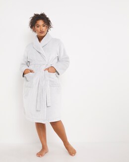 Pretty Secrets Luxury Fleece Dressing Gown