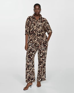 Mango Claudie Printed Trouser