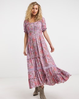 Joe Browns Ophelia Shirred Maxi Dress