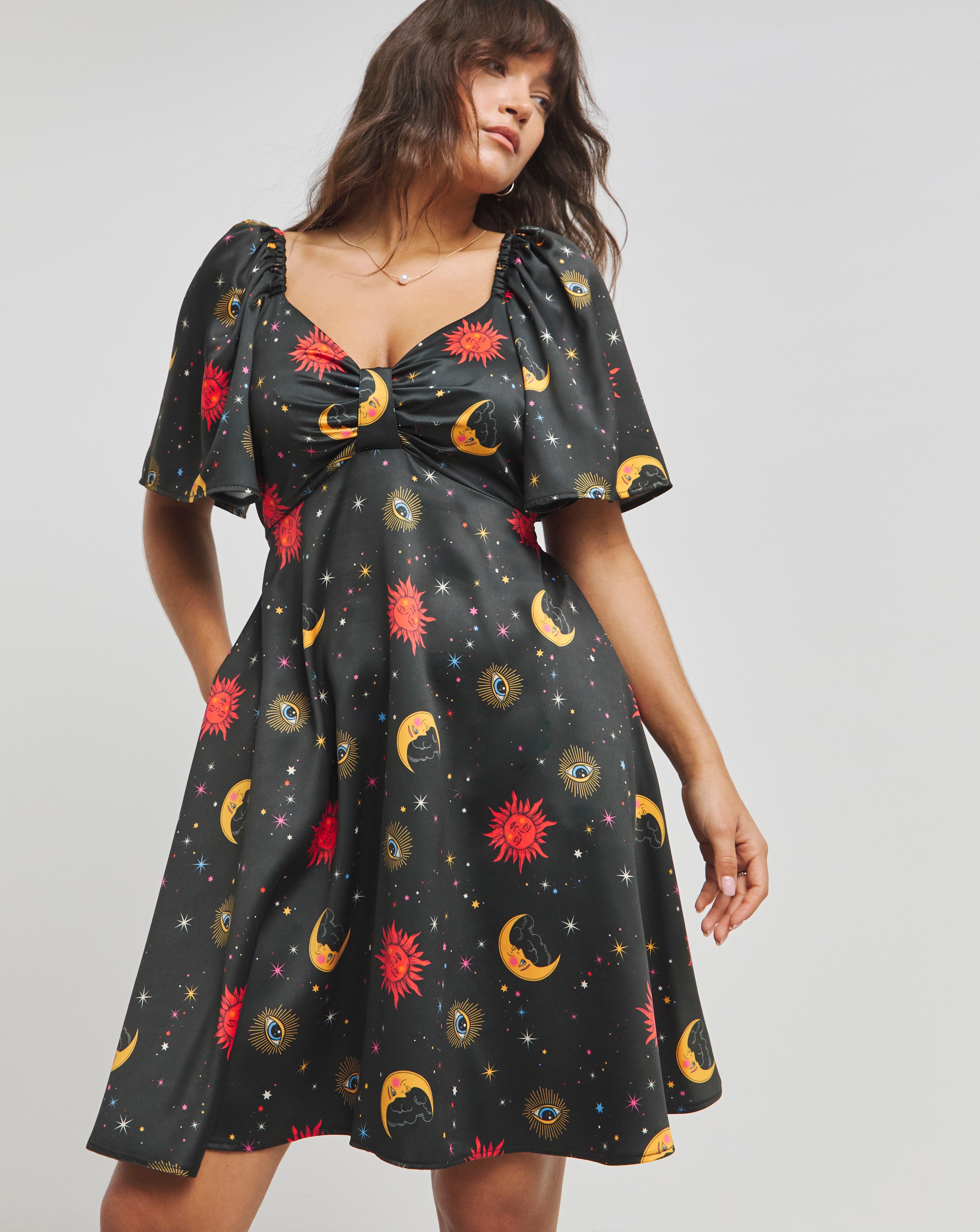 Monsoon Freida Print Shirt Dress Simply Be