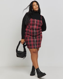 Joe Browns Check It Out Zip Up Dress