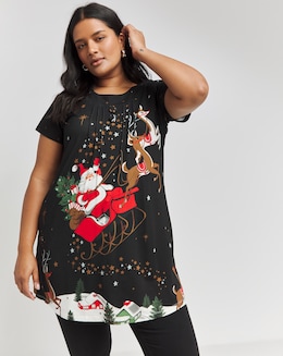 Joe Browns Santas On His Way Tunic