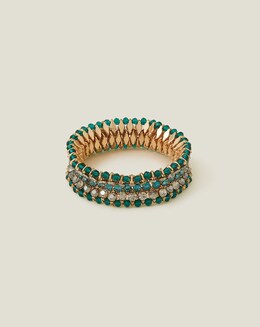 Accessorize Wide Bead Stretch Bracelet